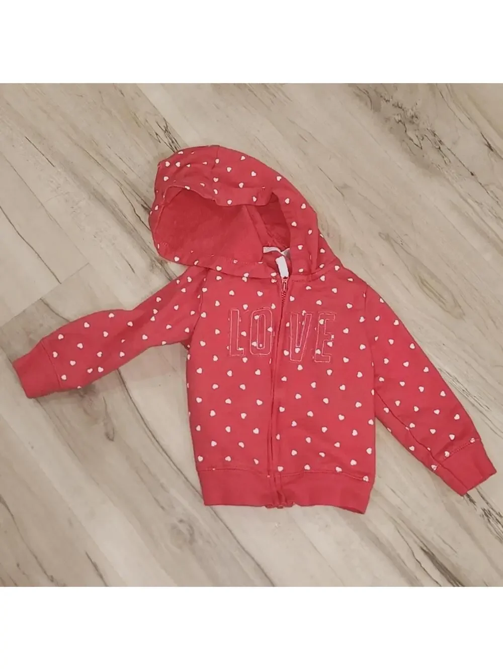 Girl's‎ 12m Zip-up Hoodie
